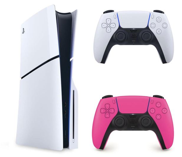 Sony PlayStation 5 Slim + DualSense Nova Pink - 1331513 - zdjęcie
